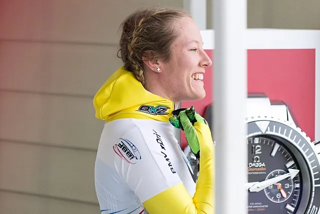 Jaclyn Narracott wins skeleton silver at the 2022 Olympic Winter Games Image