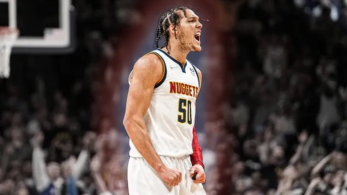 Nuggets power forward Aaron Gordon injured with a strained right calf Image