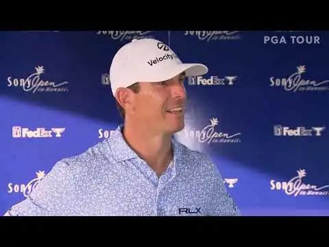 Billy Horschel leads after the third round of the 2024 British Open Image