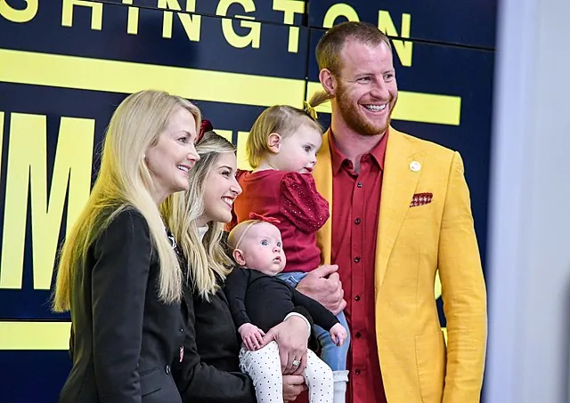 Commanders release Carson Wentz Image
