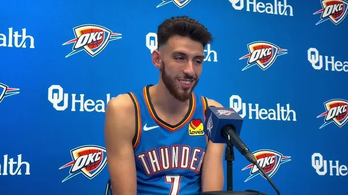 Thunder center Chet Holmgren out two months with a broken pelvis Image