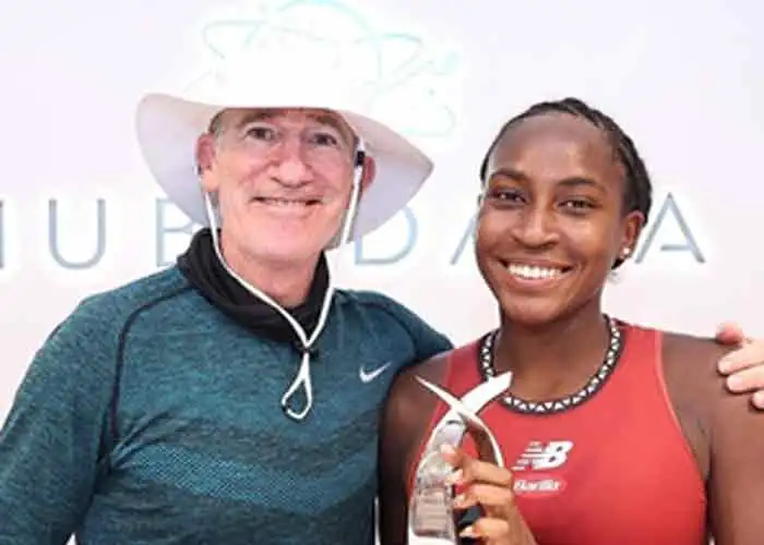 Coco Gauff splits with coach Brad Gilbert Image