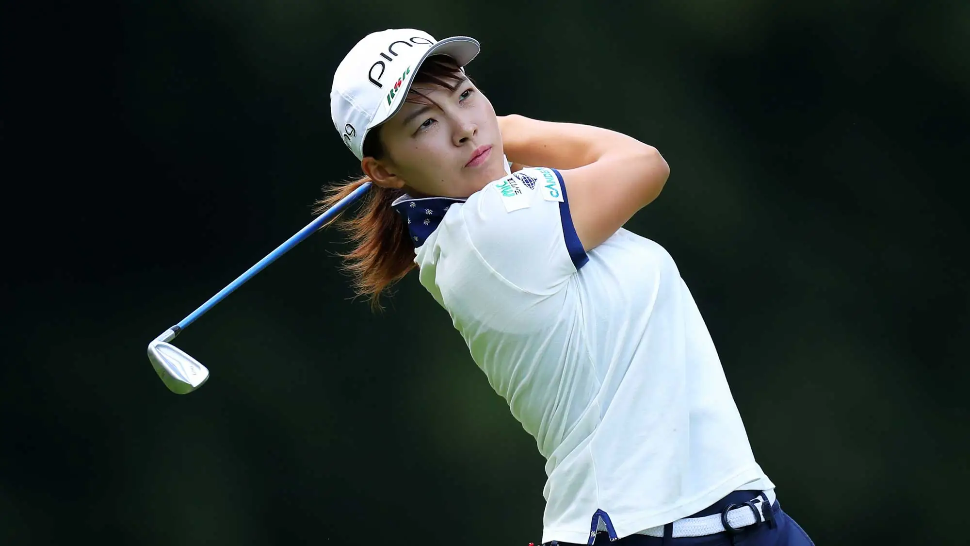 Hinako Shibuno leads after the first round of the 2022 Women’s British Open Image