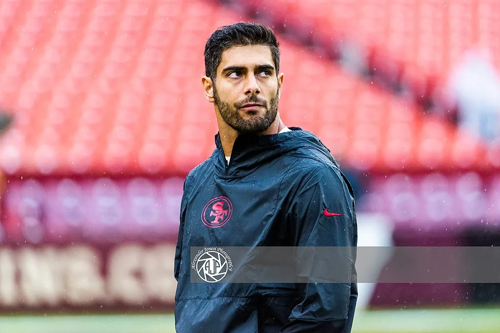 Raiders quarterback Jimmy Garoppolo suspended two games Image