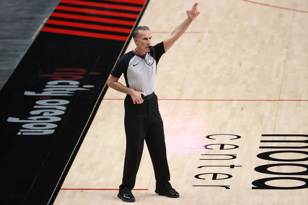NBA referee Ken Mauer not officiating this season because he is unvaccinated Image