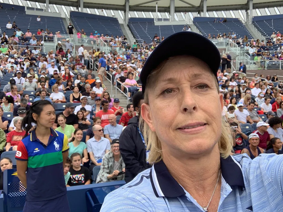 Women’s tennis legend Martina Navratilova diagnosed with cancer Image