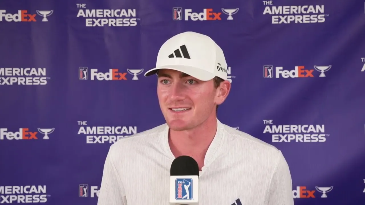 Nick Dunlap named PGA Tour rookie of the Year Image