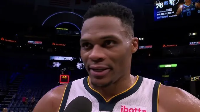 Russell Westbrook records an impressive triple double Image