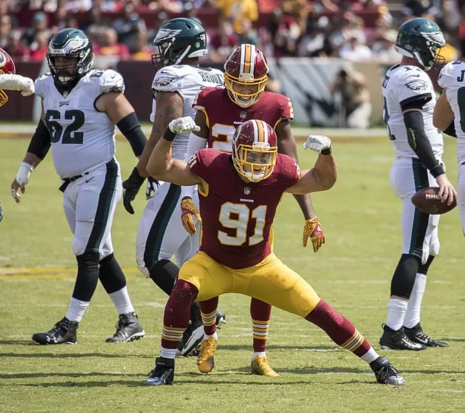 Eagles sign four-time Pro Bowl linebacker Ryan Kerrigan Image