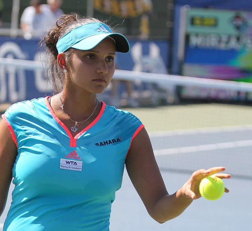 Indian women’s doubles tennis star Sania Mirza plays her final match Image