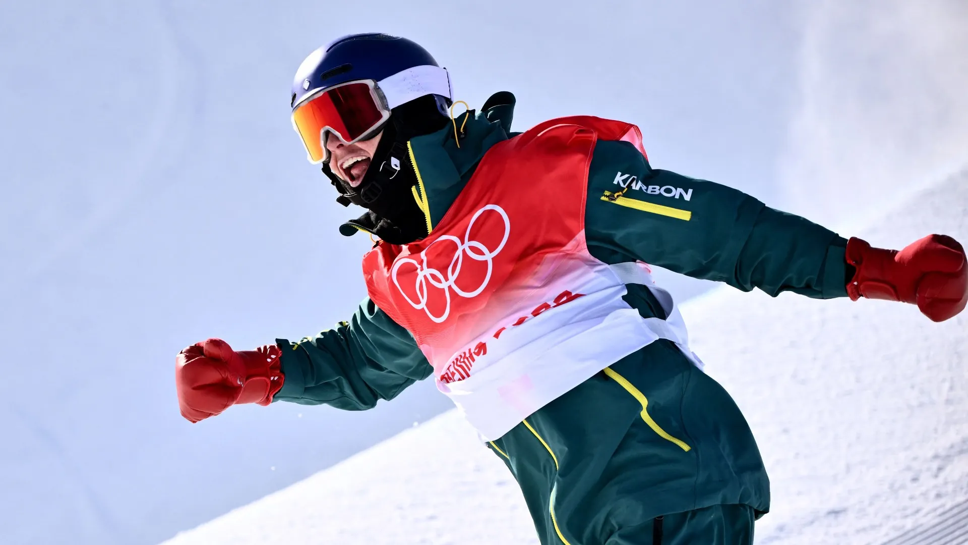 Scotty James wins Olympic silver in the men’s halfpipe Image