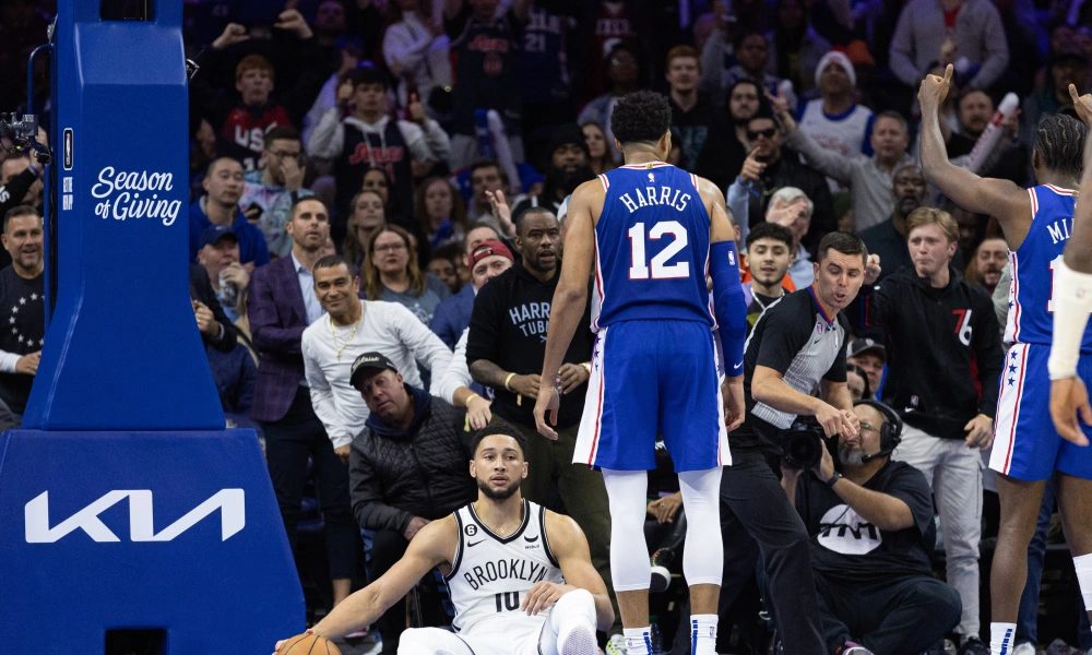Injury-riddled 76ers upset Nets in Simmons homecoming Image
