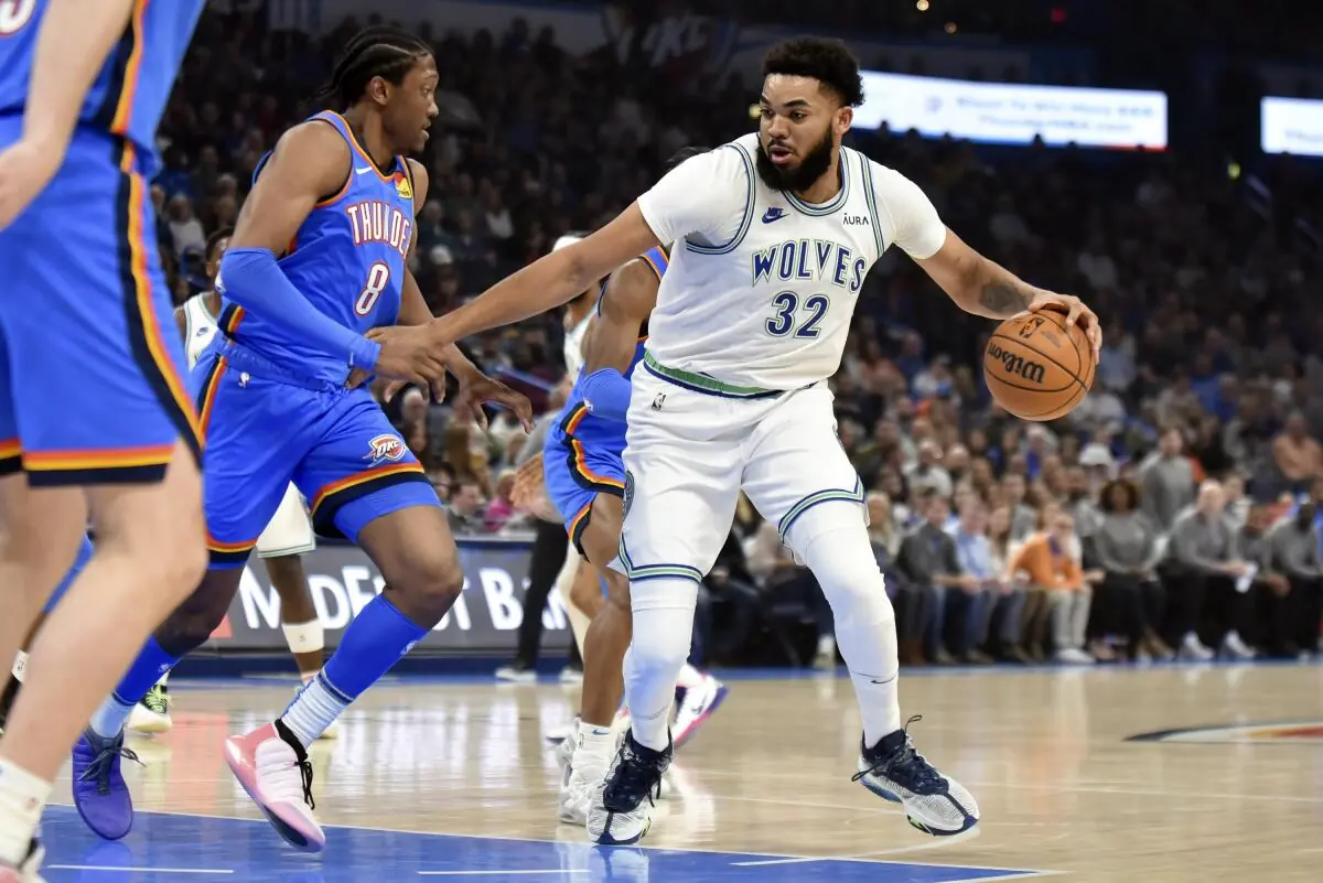Timberwolves outlast Thunder in battle for West No. 1 seed Image