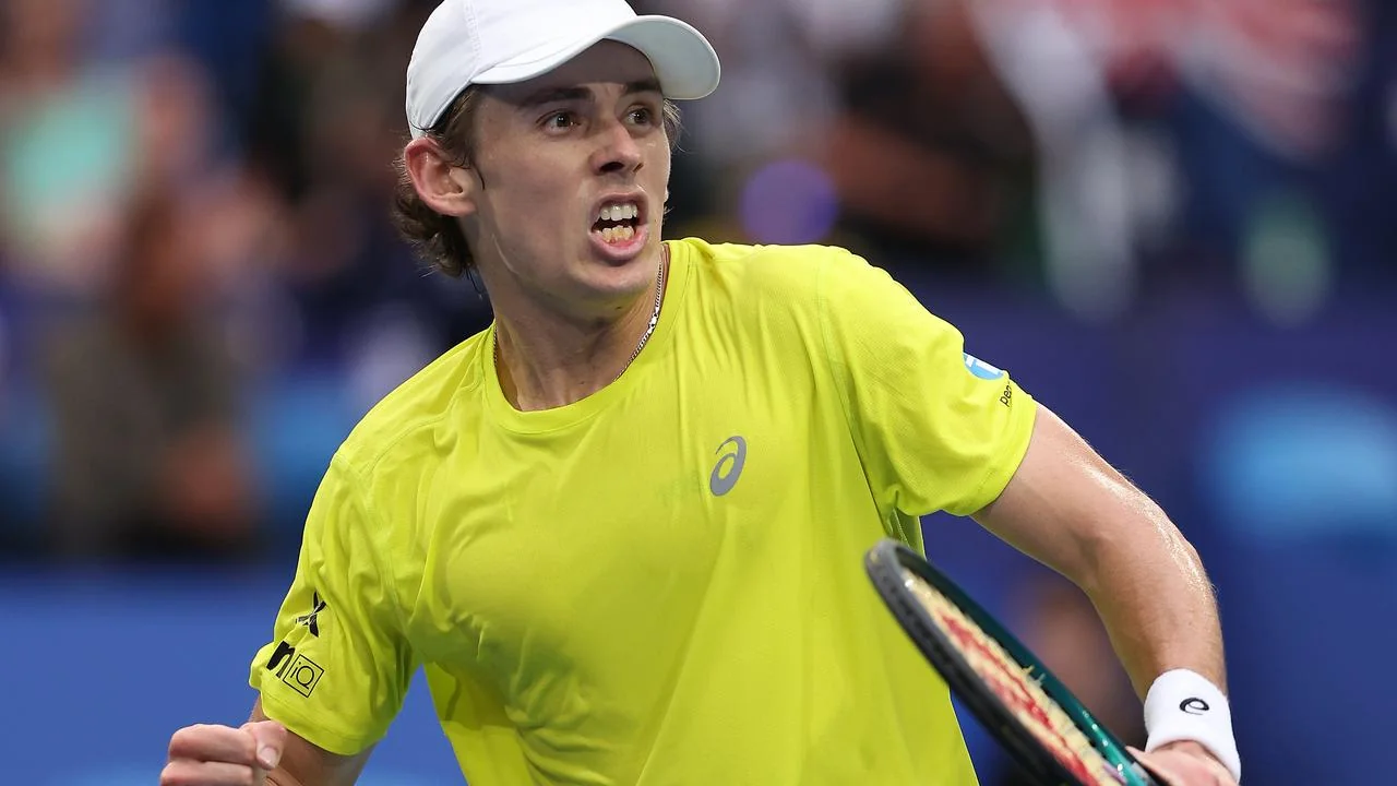 Alex de Minaur reaches fourth career grand slam career quarterfinal Image