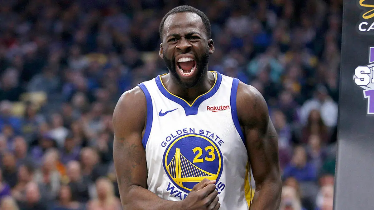 Warriors power forward Draymond Green suspended one game for a stomp Image