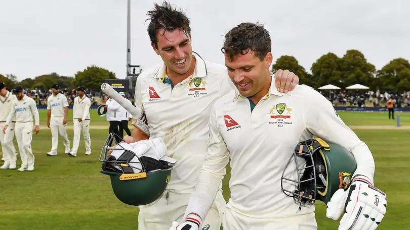 Carey wills Australians to famous win in Christchurch Image