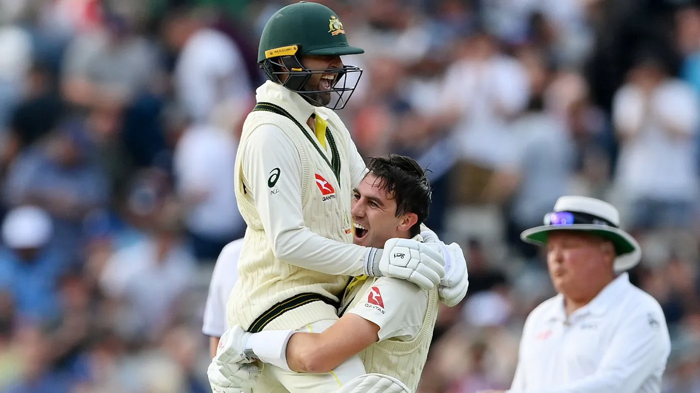 Cummins, Lyon survive to will Australia to famous Edgbaston win Image