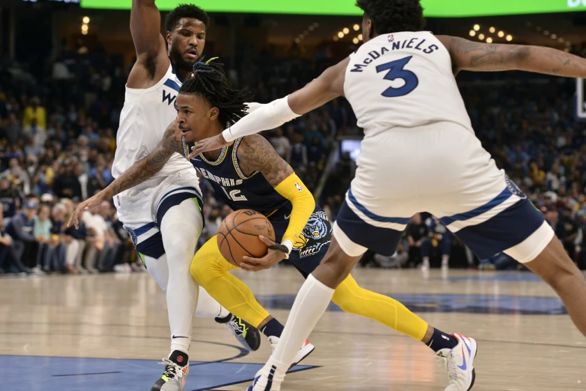 Grizzlies tie series 1-1 behind Morant’s double-double Image