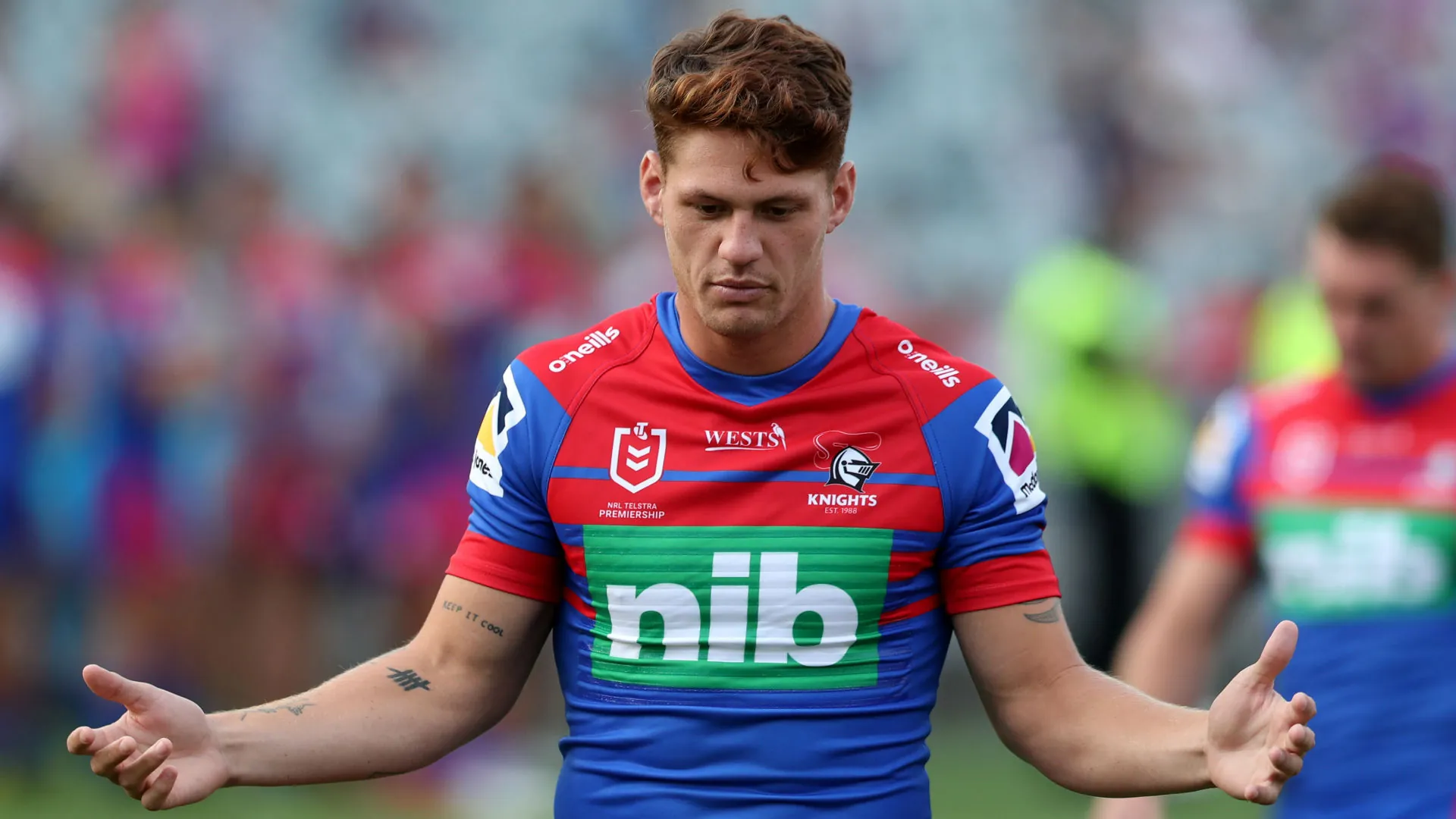Playmaker Ponga a go: Knights looking inward to replace Pearce in the halves Image