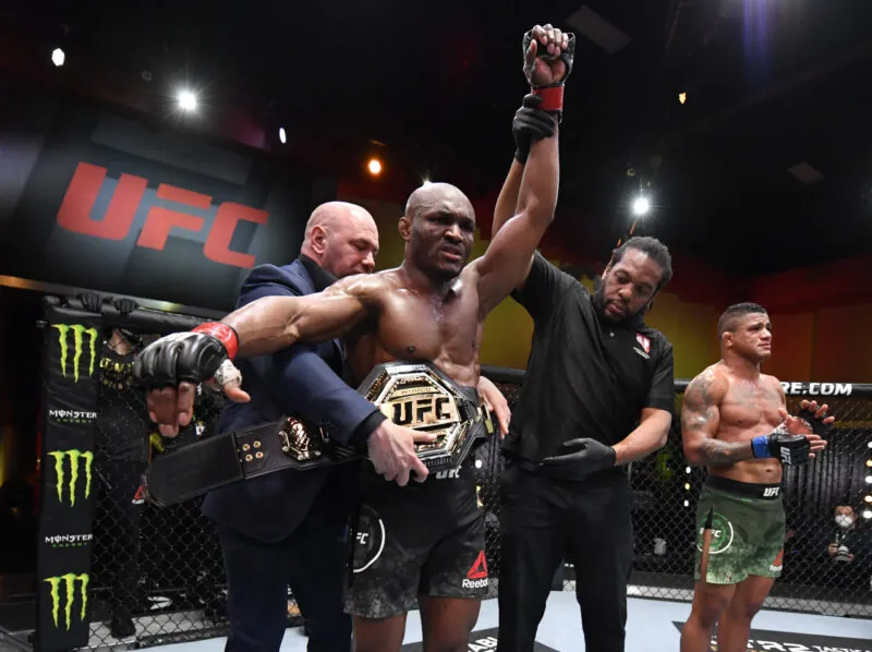 Kamaru Usman is quickly becoming the best welterweight in UFC history Image