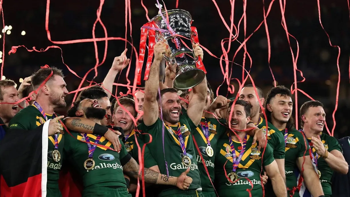 Kangaroos outlast Sāmoa to secure another World Cup title Image