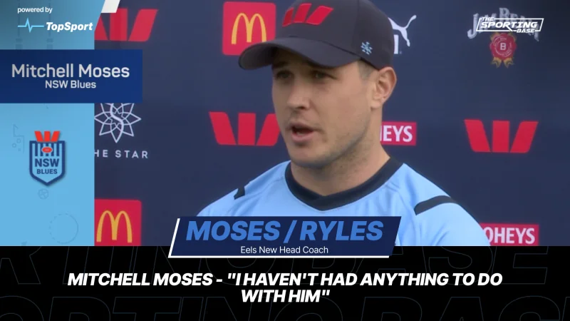 Watch: “I Haven’t Had Anything To Do With Him” Moses Gives His Thoughts On Ryles Taking Head Coach Role Image