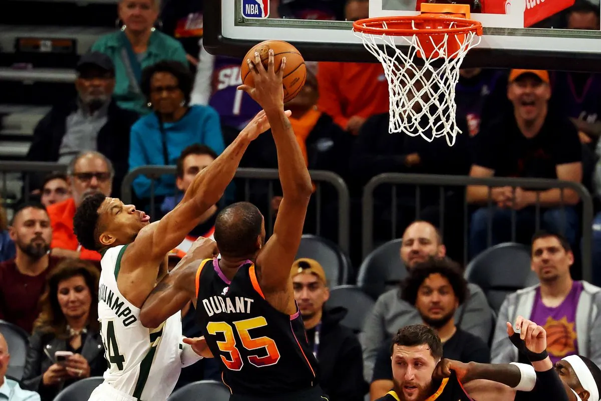 Suns’ Big 3 combine for 85 in win over shorthanded Bucks Image