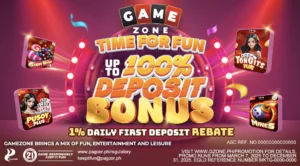 Play now at GameZone and enjoy deposit bonuses