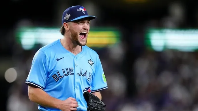 Trey Yesavage sets MLB record for most strikeouts in a World Series game by a rookie Image