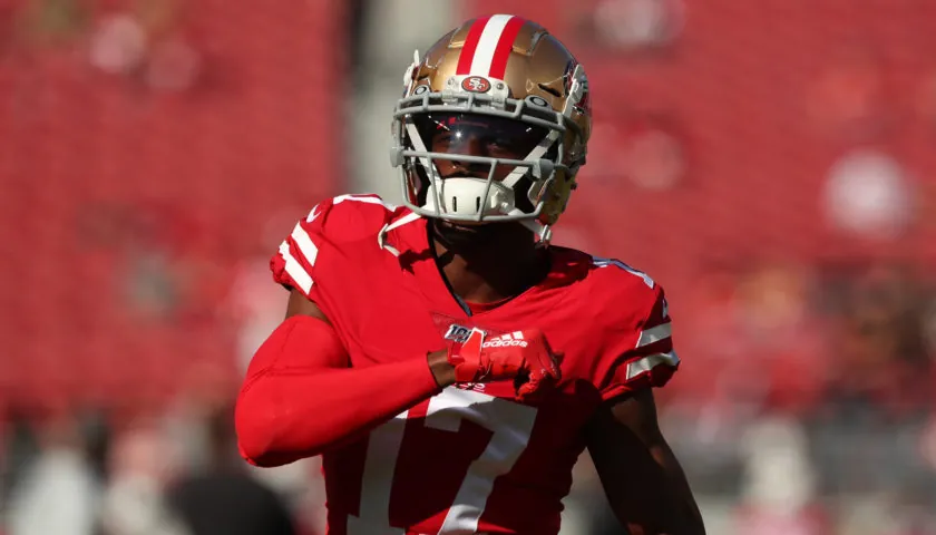 Saints sign Emmanuel Sanders from the 49ers Image