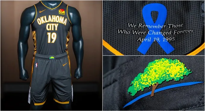 Oklahoma City Thunder Recognize Families Of Victims From 1995 Bombing Image