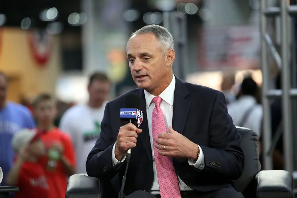 MLB Commissioner Rob Manfred addresses plans for baseball’s return Image