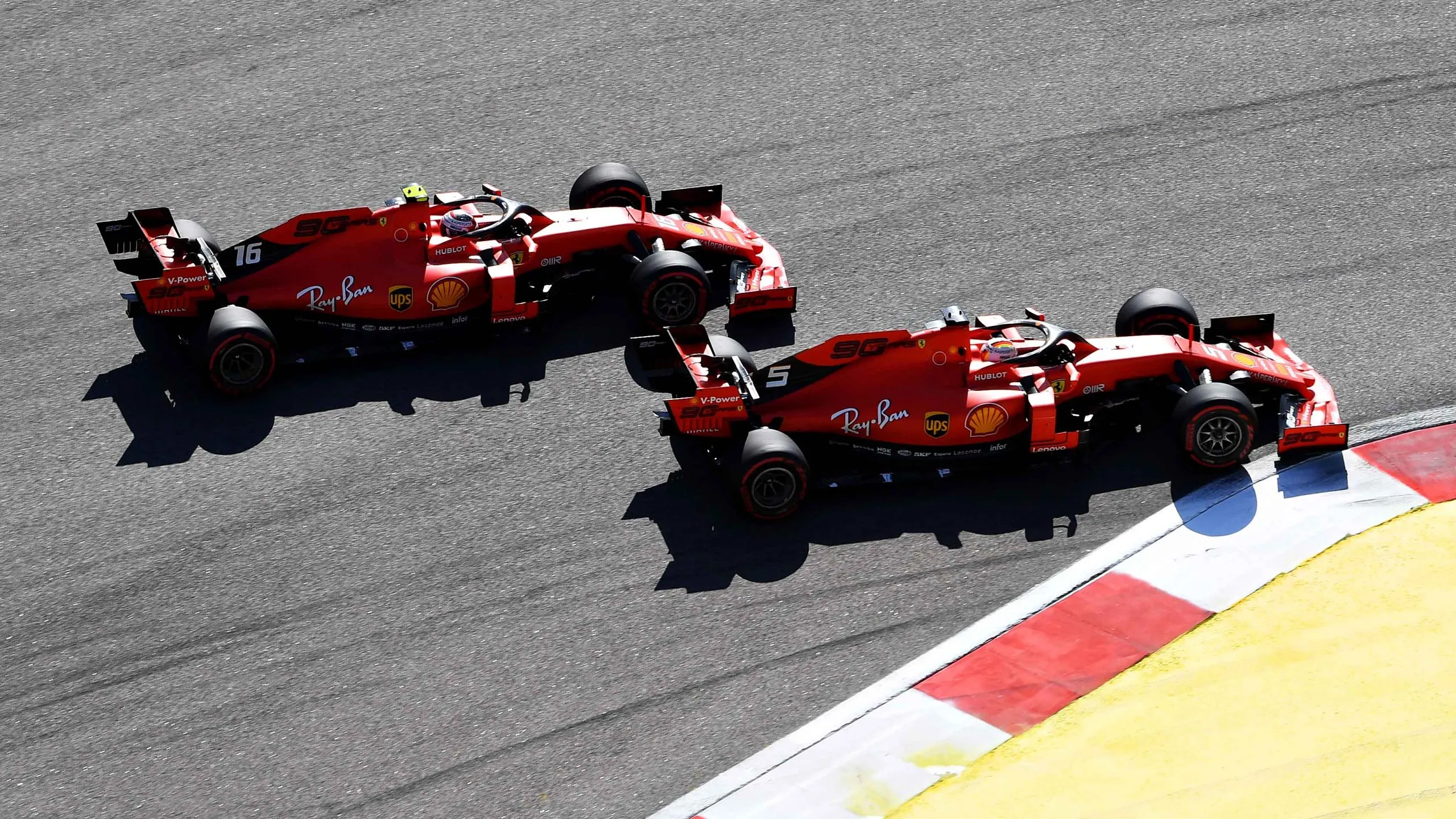 Hamilton Wins Russian GP As Leclerc Fumes At Ferrari Tactics Image