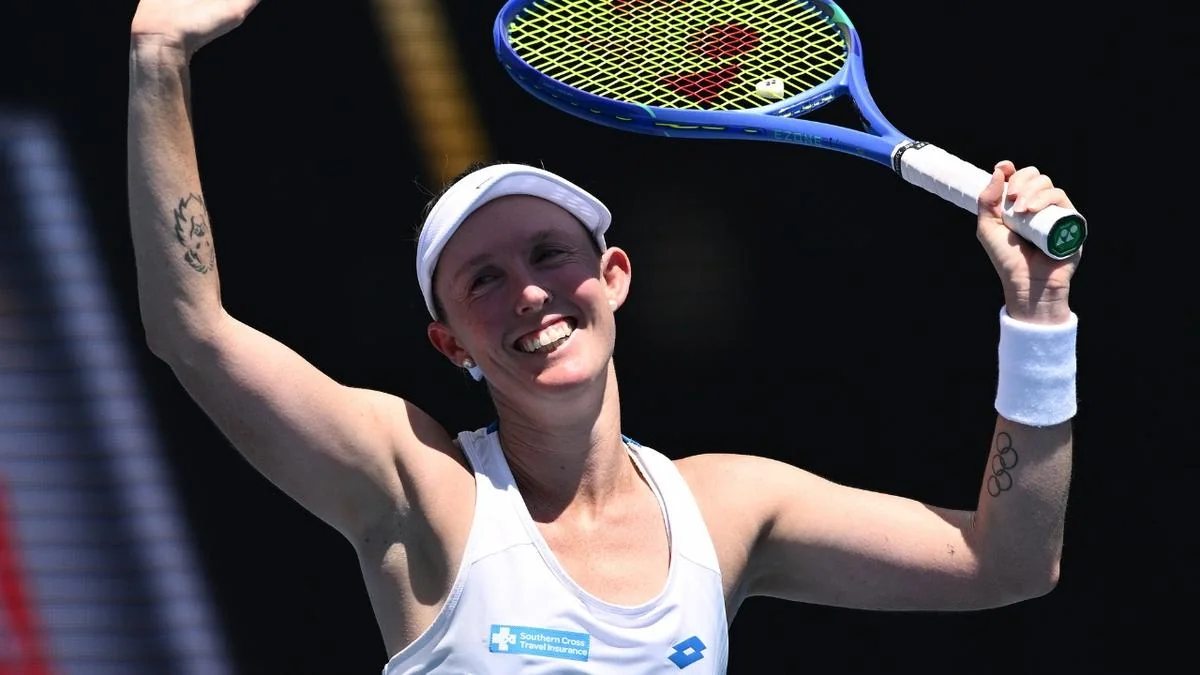 Comeback queen: ‘Joyful’ Hunter put two years of pain behind her in Melbourne Image