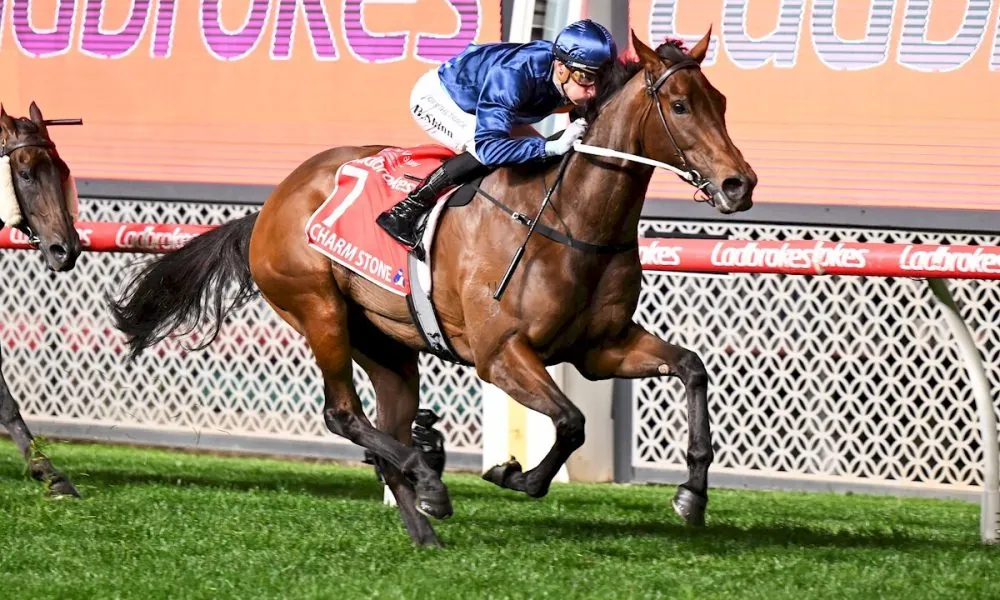 PRICE CONFIDENT REGARDING HIS LUCKY CHARM Image