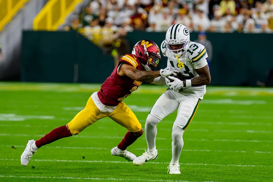 Packers trade wide receiver Dontayvion Wicks to the Eagles Image