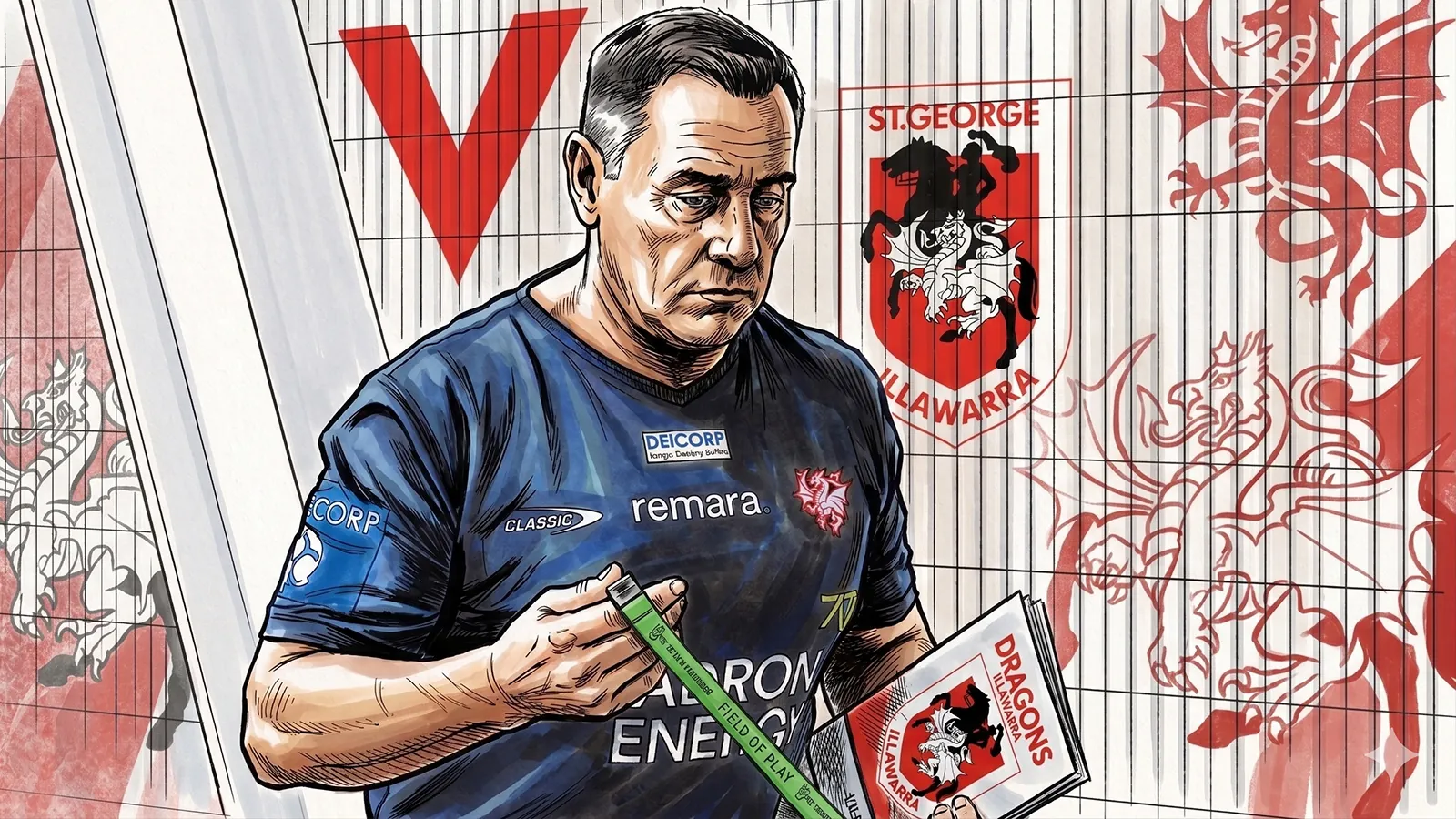 Flanno sacked as Dragons coach after club’s worst losing streak Image