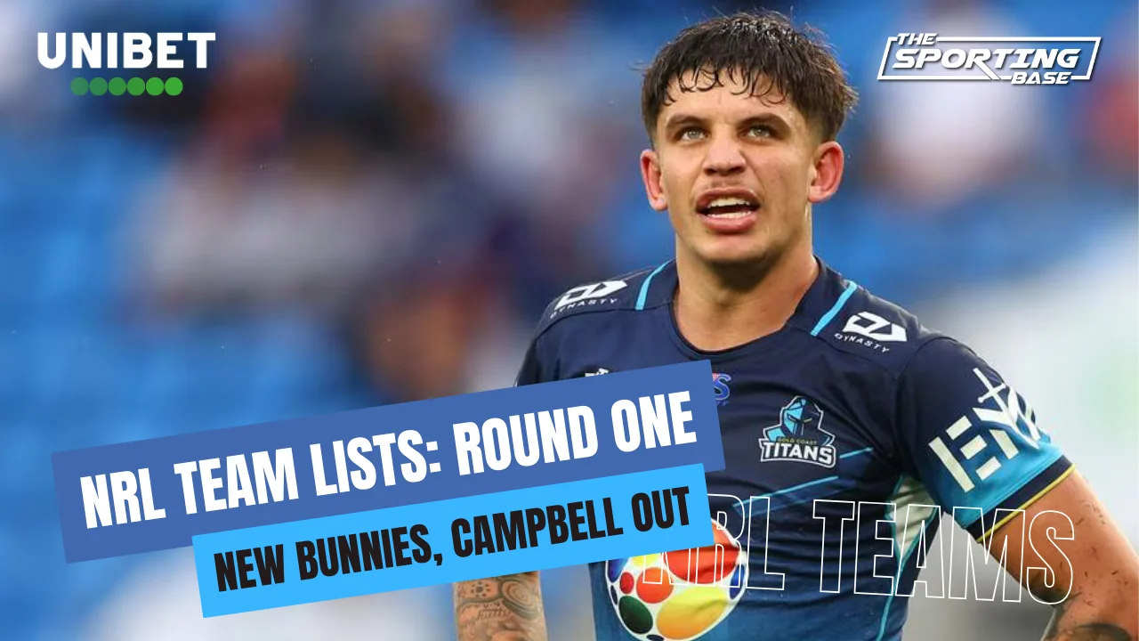 All-new Bunnies, Campbell out with hurt hammy  — NRL 2026 round one teams Image