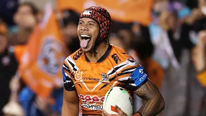 Jarome Luai Silences Critics with Hat-Trick Heroics in Tigers’ Leichhardt Miracle Image
