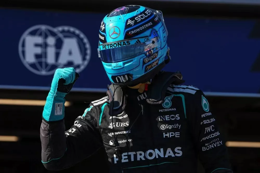 George Russell Returns To Victory Lane As Mercedes Dominate Austrian Grand Prix Image