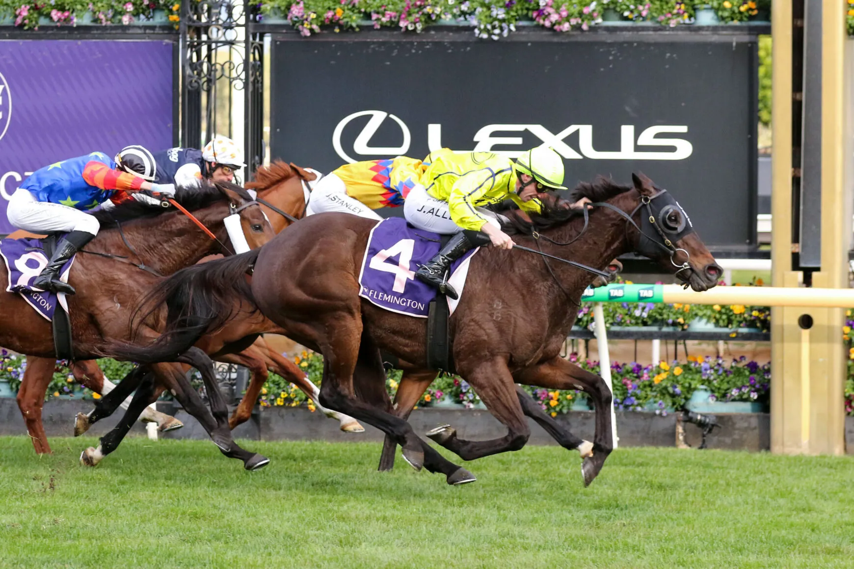 RACING: JACK EXPLODES BACK TO FORM AT FLEMINGTON Image
