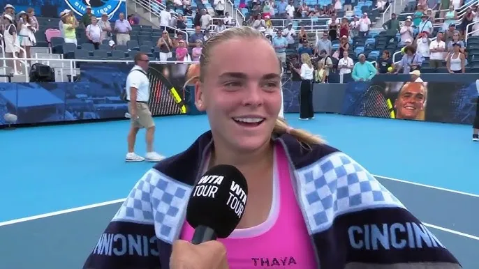 Sara Bejlek on a magical run at the 2026 Cincinnati Open Image
