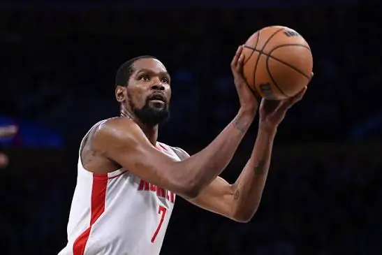 Rockets Predicted to Trade Kevin Durant for Knicks Star in Blockbuster NBA Shake-Up Image