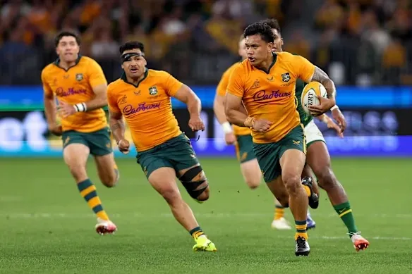 Wallabies Stun Springboks 42-38 After Surviving With 11 Men in Perth Image