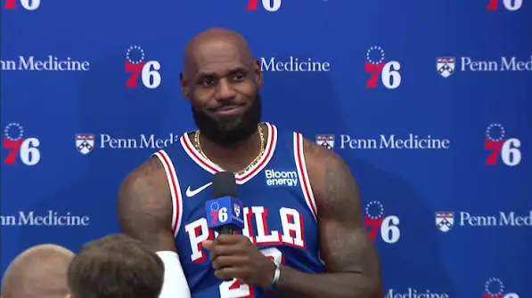 NBA: LeBron Tells Sixers Media Day He Didn’t Leave Family to Lose in Second Round Image
