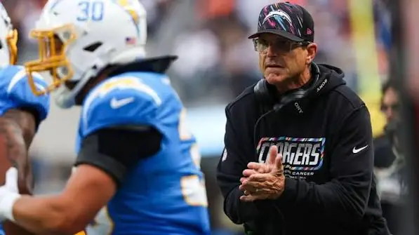 Jim Harbaugh Apologises as Chargers Slump to 0-5 Start Image