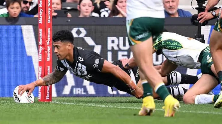 Jamayne Isaako Breaks Kiwis Record in 82-16 Rout of Cook Islands Image