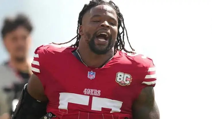 Dre Greenlaw Suspended One Game for Head-Butting Ernest Jones Image