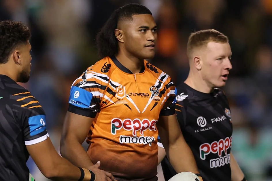 ‘Family values’ eventually sold Fainu on staying at the Tigers after lengthy negotiations Image