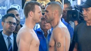 Jeff Horn and Anthony Mundine